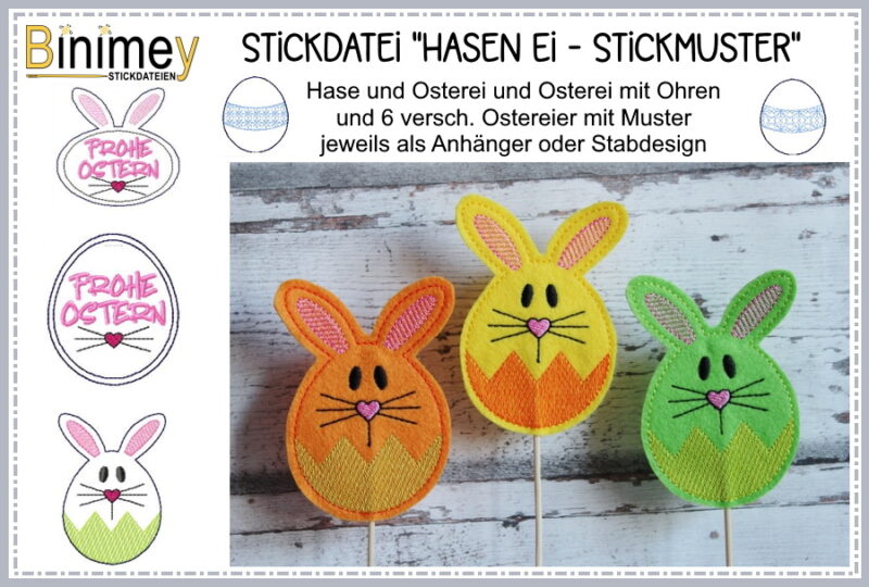 Binimey Stickdateien Onlineshop - Binimey