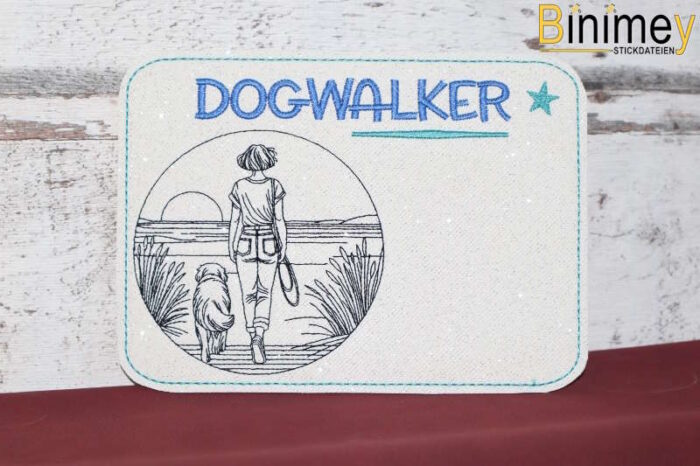 Stickdatei Dogwalker [Digital] – Bild 9